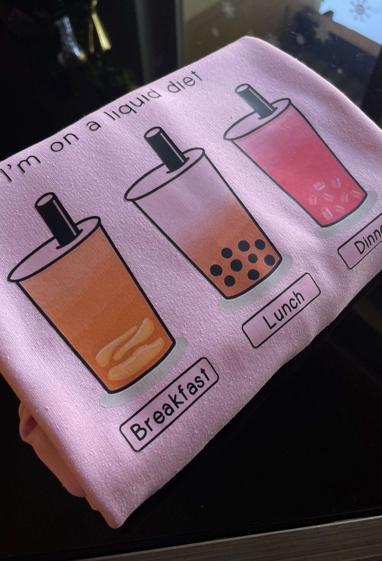 Liquid diet sweatshirt
